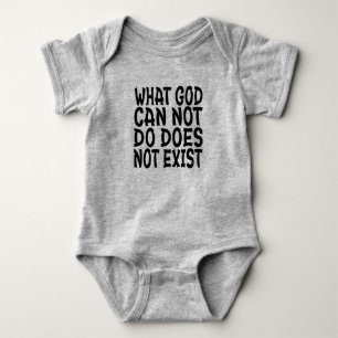 BODY PARA BEBÉ LO QUE DIOS NO PUEDE HACER NO EXISTE.