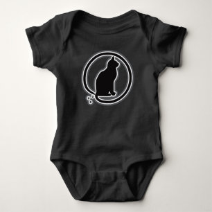 Body Para Bebé Logo de Cat