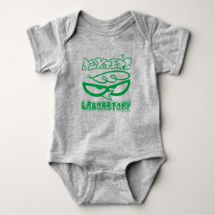 Body Para Bebé Logo de Dexter's Laboratory Face