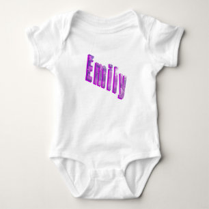Body Para Bebé Logo de Emily Dimensional,