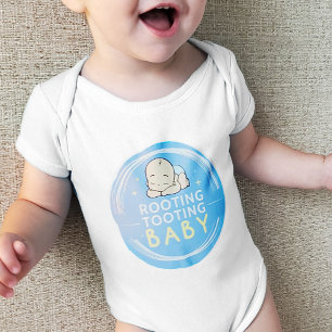 Body Para Bebé Logo de Rooting Tooting Baby