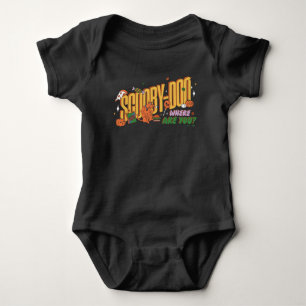 Body Para Bebé Logo de Snack de Halloween de Scooby-Doo