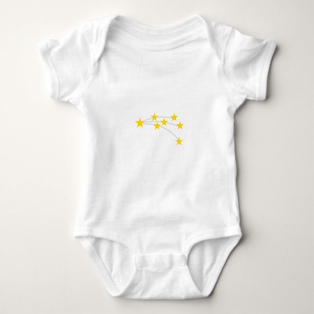 Body Para Bebé Logotipo de la estrella (Anverso)