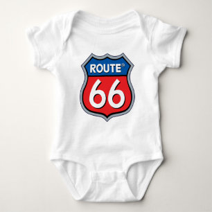 Body Para Bebé Logotipo de la ruta 66