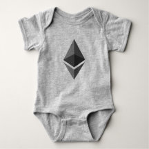 Logotipo Ethereum ETH | Baby Bodysuit