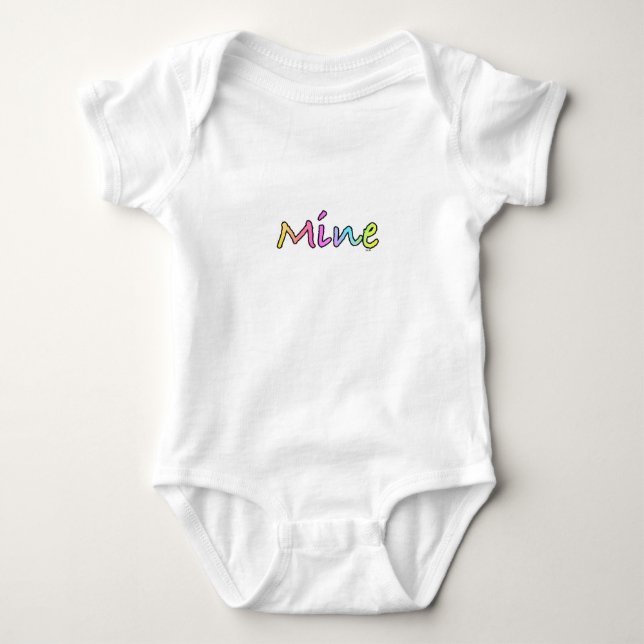 Body Para Bebé Logotipo Mío  (Anverso)