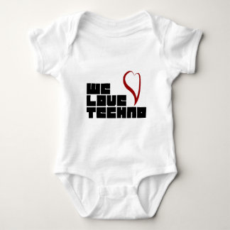 Body Para Bebé Logotipo-Nosotros-Amor-Techno
