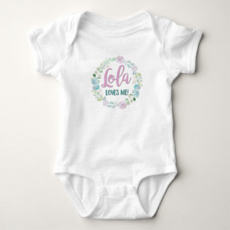 Body Para Bebé ¡Lola me ama!