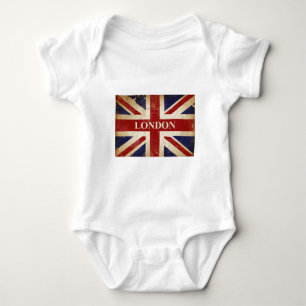 Body Para Bebé Londres - Union Jack - amor Londres de I