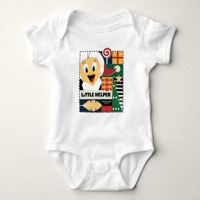 Body Para Bebé LOONEY TUNES™ TWEETY™ Pequeño Ayudante (Anverso)