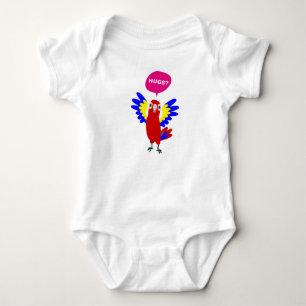 Body Para Bebé Loro Adorable Queriendo Abrazos