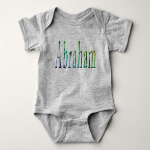 Body Para Bebé "Los colores de Abraham: Un viaje en verde, azul,