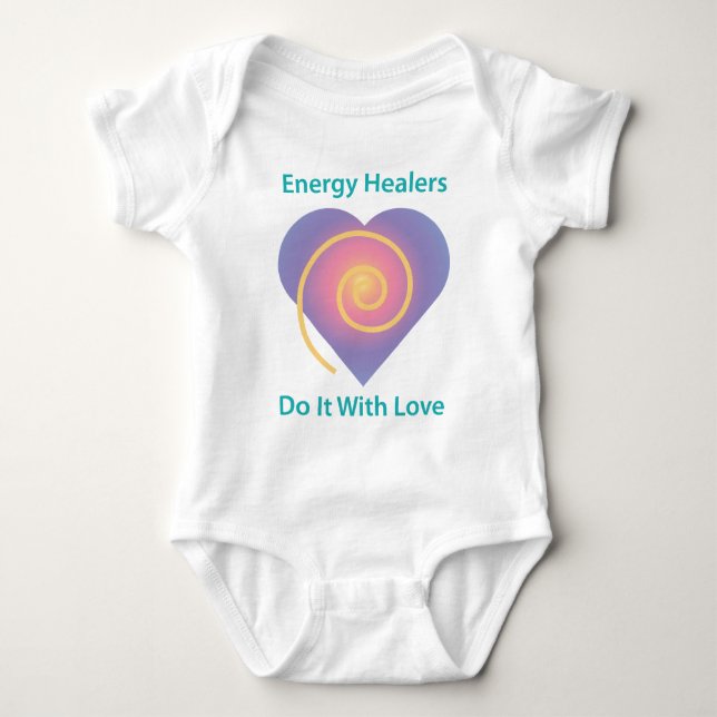 Body Para Bebé Los curadores lo hacen con amor (Anverso)