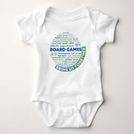 Body Para Bebé Los juegos de mesa nos unen a la camiseta bebé