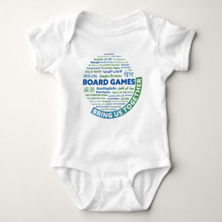 Body Para Bebé Los juegos de mesa nos unen a la camiseta bebé