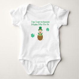 Body Para Bebé Los Leprechauns hicieron que lo hace
