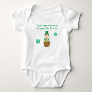Body Para Bebé Los Leprechauns hicieron que lo hace