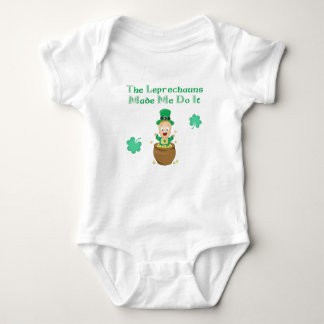 Body Para Bebé Los Leprechauns hicieron que lo hace