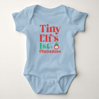 Body Para Bebé Los primeros Navidades de Tiny Elf