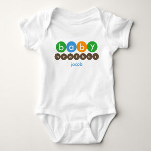 Body Para Bebé Los puntos del hermano del bebé personalizados