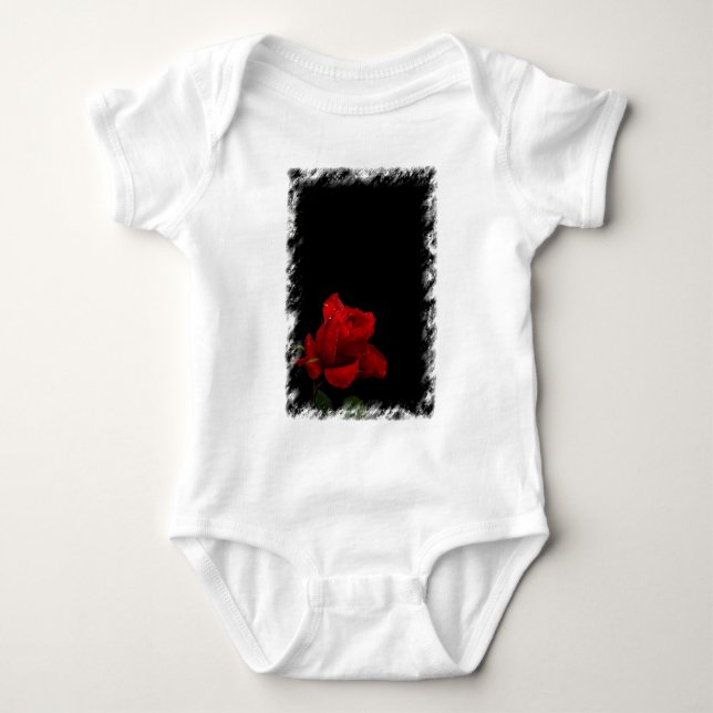 Body Para Bebé Los rosas son rojos (Anverso)