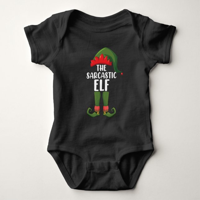Body Para Bebé Los sarcásticos Navidades del grupo de coincidenci (Anverso)