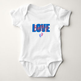 Body Para Bebé Love Baby Bodysuit
