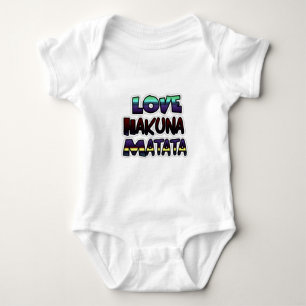 Body Para Bebé Love Hakuna Matata Gifts