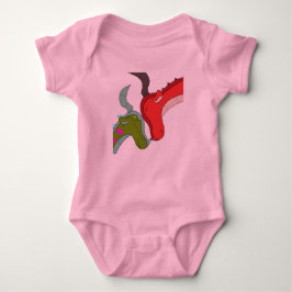 Body Para Bebé Love: Momma and Baby Dragon Bodysuit