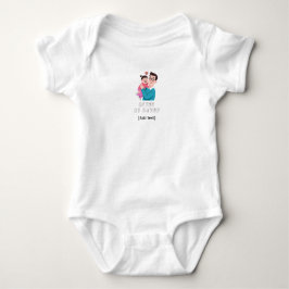 Body Para Bebé Loved by Daddy - Cute Father and Daughter