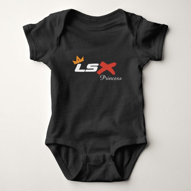 Body Para Bebé LSX Princess (Anverso)