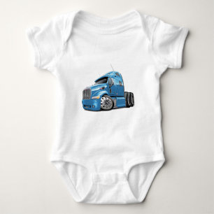 Body Para Bebé Lt Blue Truck de Peterbilt