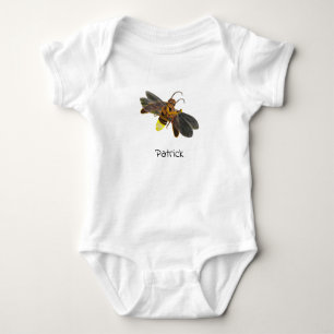 Body Para Bebé Luciérnaga Personalizada Lampyridae Brillante
