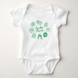 Body Para Bebé Lucky Charm St Patricks Day Lucky Clover