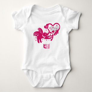 BODY PARA BEBÉ LUCKY LOVE ELEPHANT CUPID ELEPHANT BY MASANSER