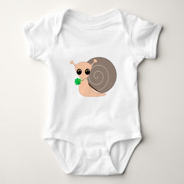 Body Para Bebé Lucky Snack Baby Bodysuit (Anverso)