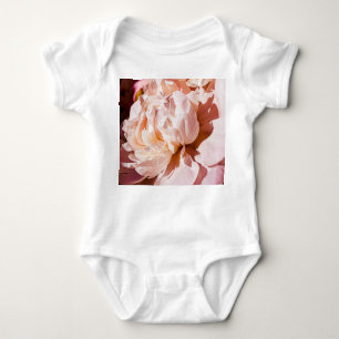 Body Para Bebé Lujo Peony Flowers Fondo Floral