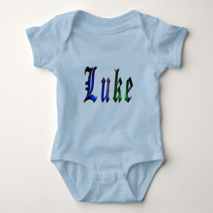 Body Para Bebé Luke, Name, Logo, Baby Bots Sports Jumpsuit
