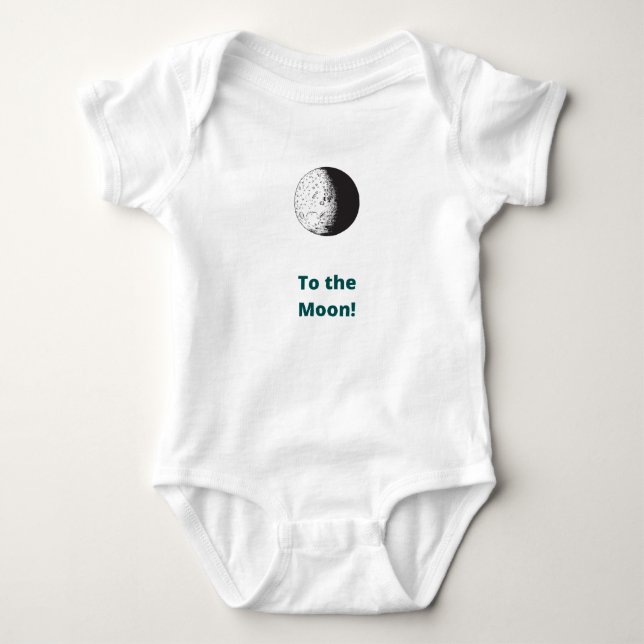 Body Para Bebé  - luna (Anverso)