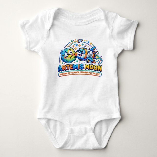 BODY PARA BEBÉ LUNA ARTEMIS (Anverso)