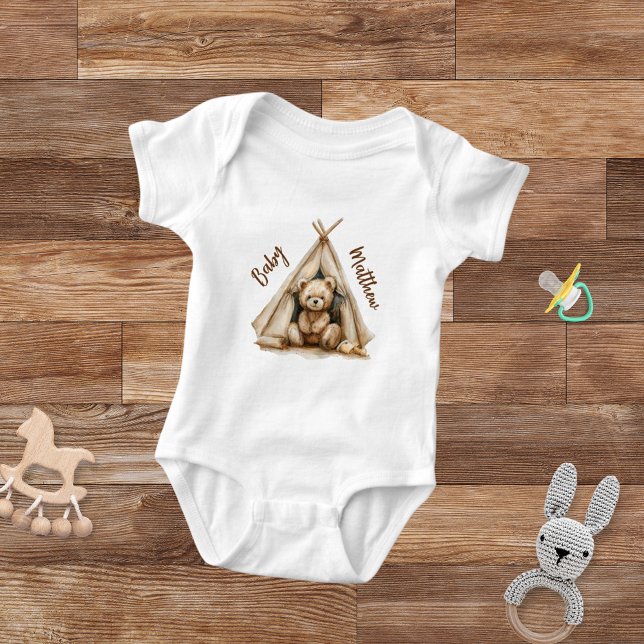 Body Para Bebé Luna de conejo cielo beige lindo (Subido por el creador)