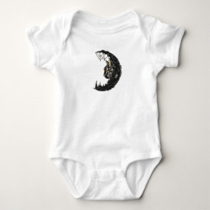 Body Para Bebé Luna de Gato
