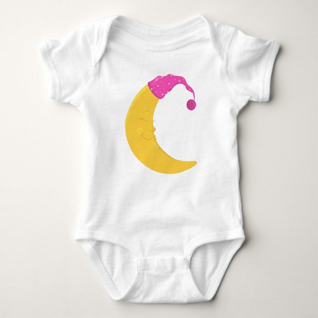Body Para Bebé Luna Durmiente, Luna Cuidada, Luna Amarilla, Cápsu