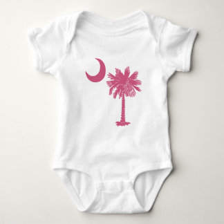 Body Para Bebé Luna rosada del Palmetto