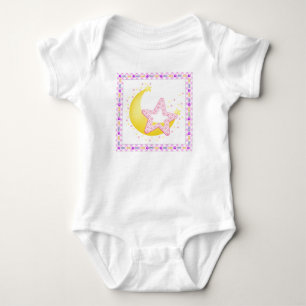 Body Para Bebé Luna y estrellas para el bebé