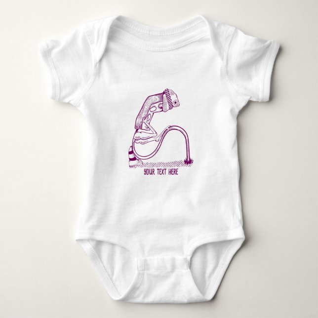 Body Para Bebé Luz de tráfico deprimida (Anverso)