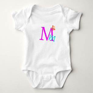 Body Para Bebé M - Colección de monogramas