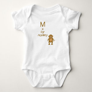 Body Para Bebé M está para el mono