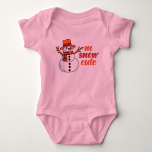 Body Para Bebé M Snow T-Shirt