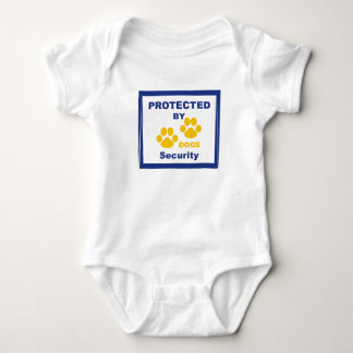 Body Para Bebé Macacão Baby PROTEGIDO POR CÃES